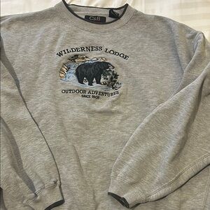 Vintage Wilderness Lodge Crewneck